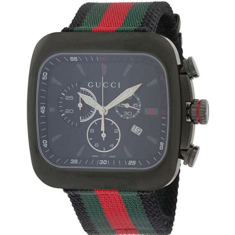 gucci men's ya131202 coupe chronograph|Gucci watch 44mm.